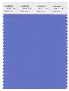 Pantone Smart 17-4037 TCX Color Swatch Card | Ultramarine 