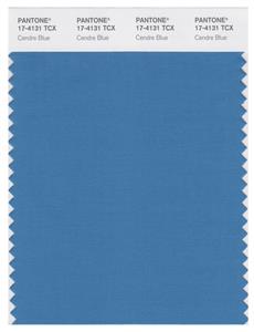 Pantone Smart 17-4131 TCX Color Swatch Card | Cendre Blue 