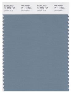 Pantone Smart 17-4412 TCX Color Swatch Card | Smoke Blue 