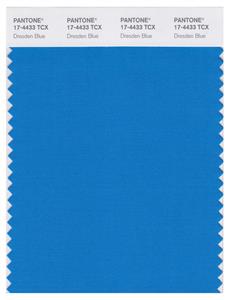 Pantone Smart 17-4433 TCX Color Swatch Card | Dresden Blue 