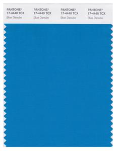 Pantone Smart 17-4440 TCX Color Swatch Card | Blue Danube 