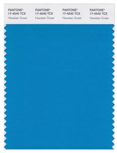 Pantone Smart 17-4540 TCX Color Swatch Card | Hawaiian Ocean 