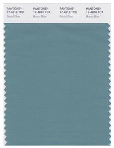 Pantone Smart 17-4818 TCX Color Swatch Card | Bristol Blue 