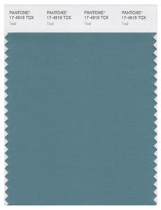 Pantone Smart 17-4919 TCX Color Swatch Card | Teal 