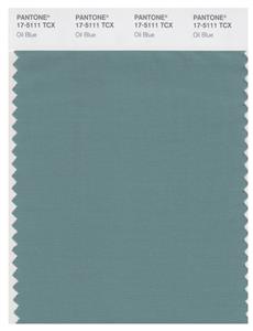 Pantone Smart 17-5111 TCX Color Swatch Card | Oil Blue 