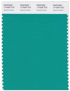 Pantone Smart 17-5335 TCX Color Swatch Card | Spectra Green 