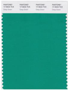 Pantone Smart 17-5633 TCX Color Swatch Card | Deep Green 