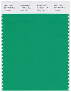 Pantone Smart 17-5937 TCX Color Swatch Card | Deep Mint 