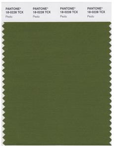 Pantone Smart 18-0228 TCX Color Swatch Card | Pesto 