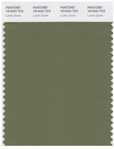 Pantone Smart 18-0422 TCX Color Swatch Card | Loden Green 