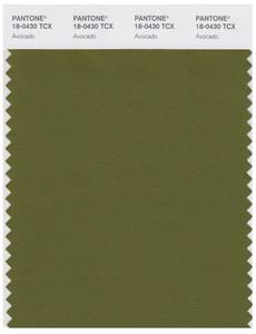 Pantone Smart 18-0430 TCX Color Swatch Card | Avocado 