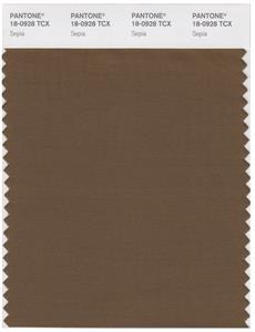 Pantone Smart 18-0928 TCX Color Swatch Card | Sepia 