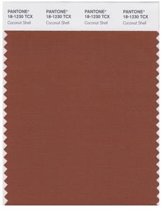 Pantone Smart 18-1230 TCX Color Swatch Card | Coconut Shell 