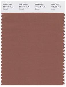 Pantone Smart 18-1235 TCX Color Swatch Card | Russet 