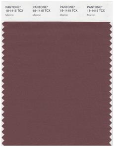 Pantone Smart 18-1415 TCX Color Swatch Card | Marron 