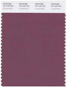 Pantone Smart 18-1418 TCX Color Swatch Card | Crushed Berry 