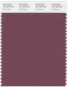 Pantone Smart 18-1420 TCX Color Swatch Card | Wild Ginger 