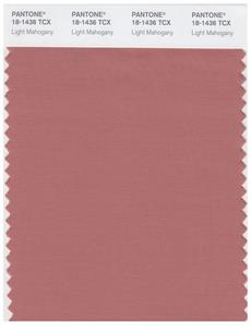 Pantone Smart 18-1436 TCX Color Swatch Card | Light Mahogany 