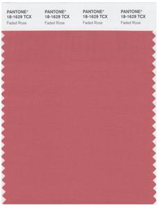 Pantone Smart 18-1629 TCX Color Swatch Card | Faded Rose 