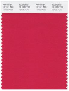 Pantone Smart 18-1661 TCX Color Swatch Card | Tomato Puree 