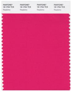 Pantone Smart 18-1754 TCX Color Swatch Card | Raspberry 