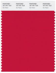 Pantone Smart 18-1761 TCX Color Swatch Card | Ski Patrol 