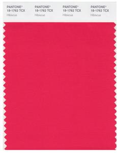 Pantone Smart 18-1762 TCX Color Swatch Card | Hibiscus 