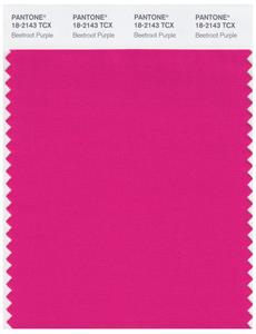 Pantone Smart 18-2143 TCX Color Swatch Card | Beetroot Purple 