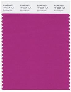 Pantone Smart 18-2328 TCX Color Swatch Card | Fuchsia Red 