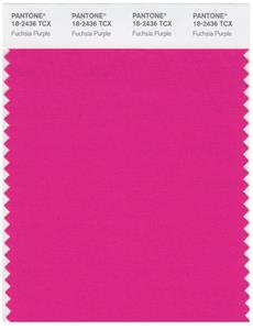 Pantone Smart 18-2436 TCX Color Swatch Card | Fuchsia Purple 