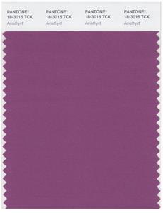 Pantone Smart 18-3015 TCX Color Swatch Card | Amethyst 