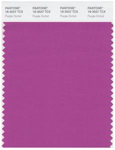 Pantone Smart 18-3027 TCX Color Swatch Card | Purple Orchid 