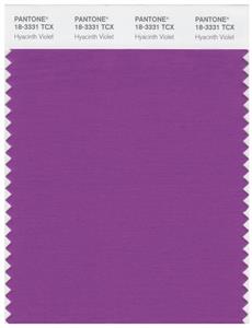 Pantone Smart 18-3331 TCX Color Swatch Card | Hyacinth Violet 