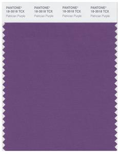 Pantone Smart 18-3518 TCX Color Swatch Card | Patrician Purple 