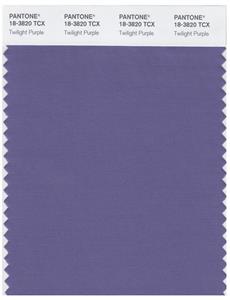 Pantone Smart 18-3820 TCX Color Swatch Card | Twilight Purple 