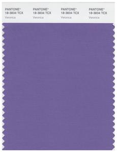 Pantone Smart 18-3834 TCX Color Swatch Card | Veronica 