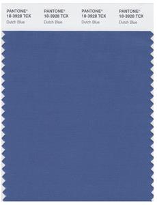 Pantone Smart 18-3928 TCX Color Swatch Card | Dutch Blue 