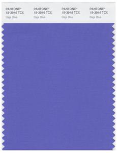 Pantone Smart 18-3946 TCX Color Swatch Card | Baja Blue 