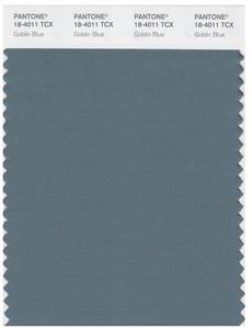 Pantone Smart 18-4011 TCX Color Swatch Card | Goblin Blue 