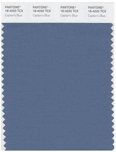 Pantone Smart 18-4020 TCX Color Swatch Card | Captain's Blue 