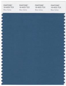 Pantone Smart 18-4023 TCX Color Swatch Card | Blue Ashes 