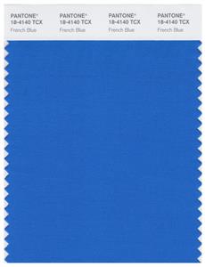 Pantone Smart 18-4140 TCX Color Swatch Card | French Blue 