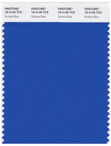 Pantone Smart 18-4148 TCX Color Swatch Card | Victoria Blue 