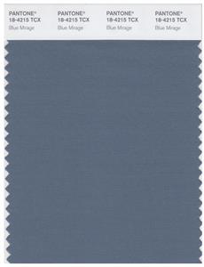 Pantone Smart 18-4215 TCX Color Swatch Card | Blue Mirage 