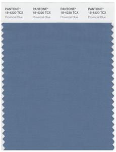 Pantone Smart 18-4220 TCX Color Swatch Card | Provincial Blue 