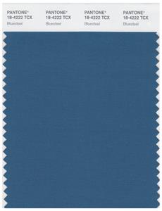 Pantone Smart 18-4222 TCX Color Swatch Card | Bluesteel 