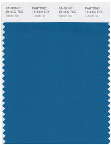 Pantone Smart 18-4432 TCX Color Swatch Card | Turkish Tile 