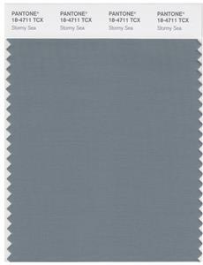 Pantone Smart 18-4711 TCX Color Swatch Card | Stormy Sea 