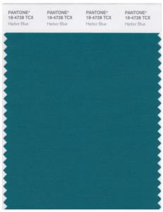 Pantone Smart 18-4728 TCX Color Swatch Card | Harbor Blue 