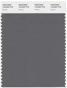 Pantone Smart 18-5203 TCX Color Swatch Card | Pewter 